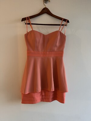 BCBG Generation Womens Peach Strapless Summer Dress Size 4 | eBay BCBG Generation Womens Peach Strapless Summer Dress Size 4 | eBay
