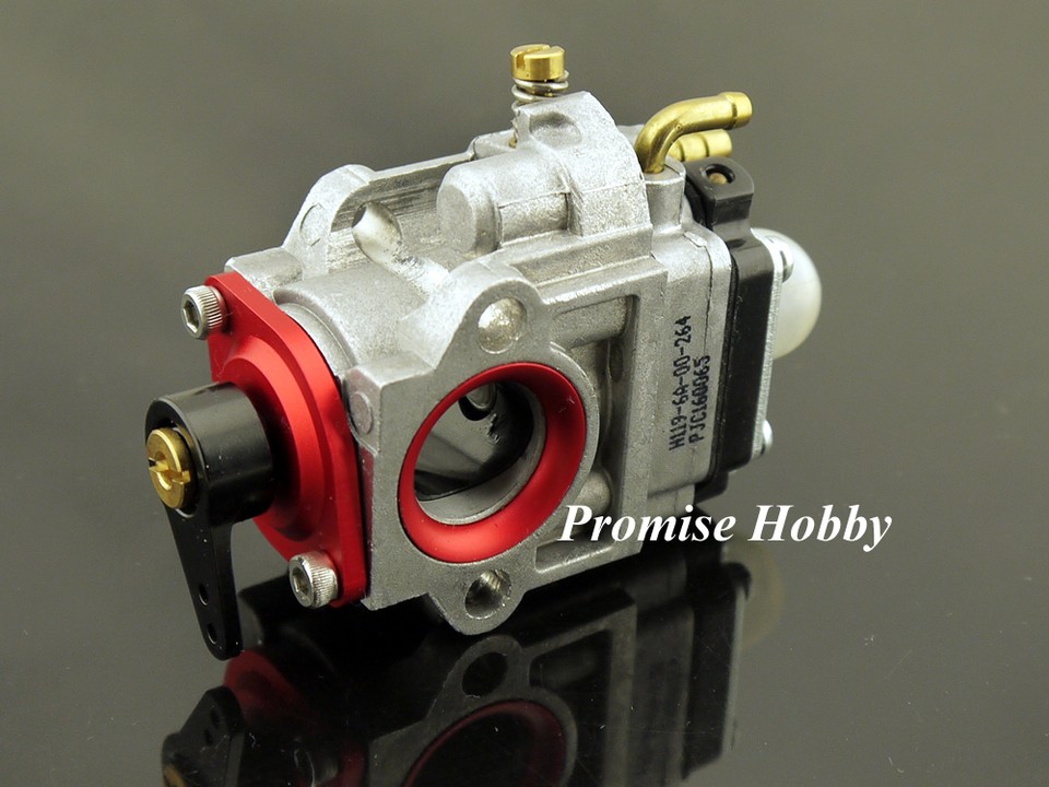 CNC Mahinced Velocity Stack Walbro Carb DA 3W RC Boats Zeno - Free - Foto 11