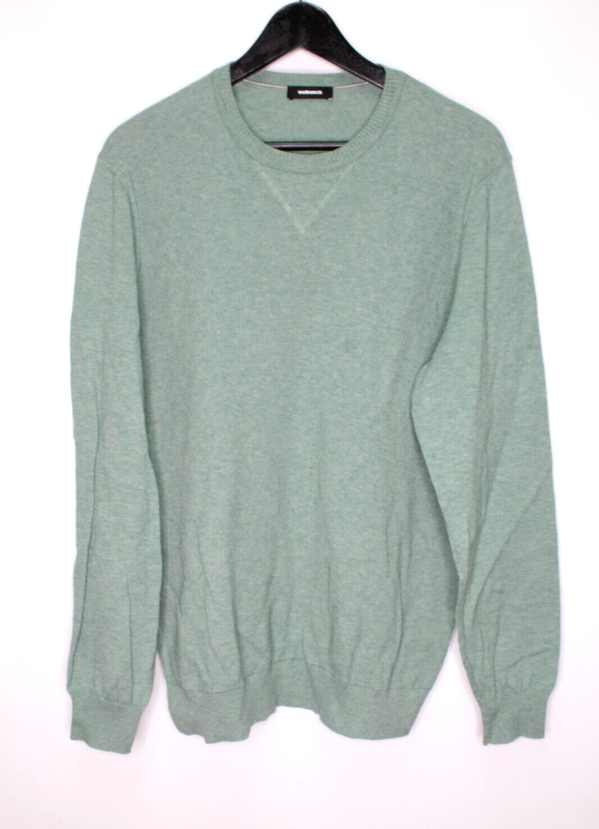 Mode Walbusch Sweatshirt Herren WALBUSCH Strick Pullover Wolle