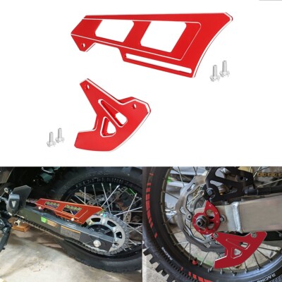 Rear Chain Guide Protector Slider Guard For Honda XR 650L XR650L - Foto 3