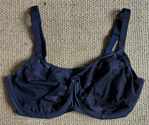 Navy Blue Lace Bra Marks&Sspencer 36F