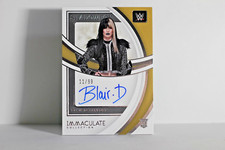 2022 PANINI WWE BLAIR DAVENPORT GOLD PRIZM RC AUTO /99 #SH-BDV (W1)