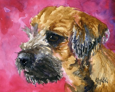 High Resolution Print of Original Fine Art Watercolor by Ron Krajewski