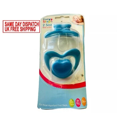 RSW First Step - 2 Schnuller Silikon Kieferorthopädischer Sauger