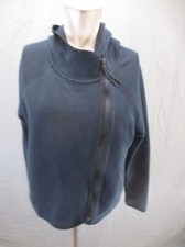 NIKE Size M Womens Cotton Blend Full Asymmetric Zip Pocket Athletic Jacket 535