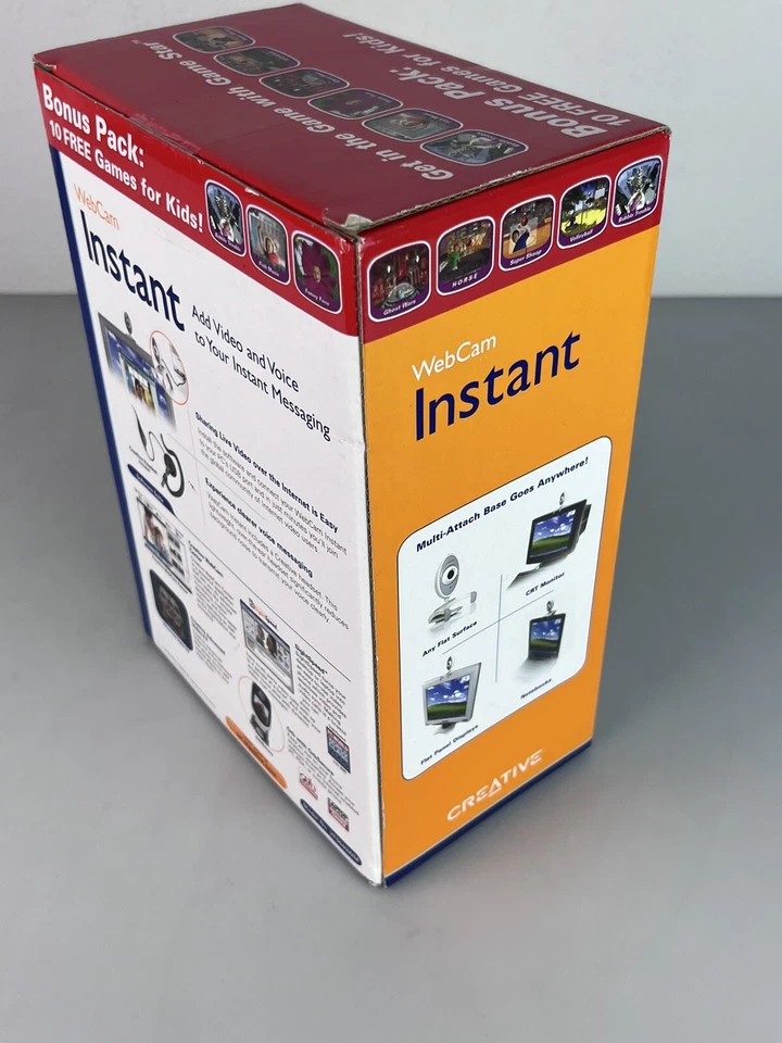 NEW Creative labs Webcam instant w/headset - Image 4 of 4