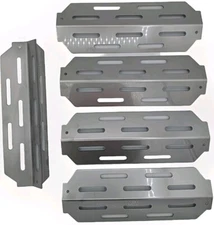 5-Ct 304 Heat Deflectors for Many Weber Genesis II Models, 12.5 x 4.35 GasSaf