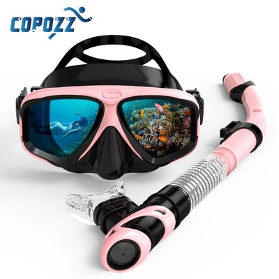snorkel mask for glasses