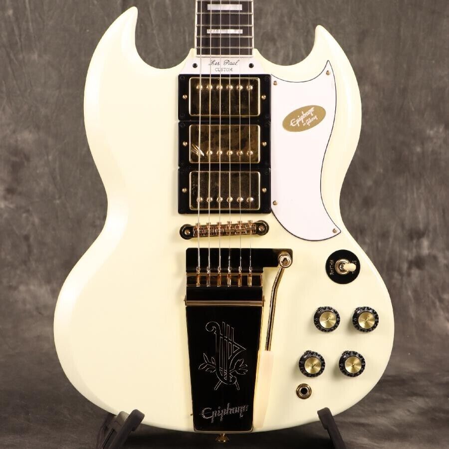 Epiphone Custom 1963 Les Paul SG Custom with Maestro Vibrola Epiphone Custom 1963 Les Paul SG Custom with Maestro Vibrola