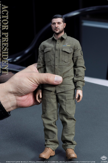 ZGJKTOYS 1/6 Zelenskyy Ukrainian President Zelensky Statue
