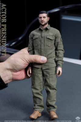 ZGJKTOYS 1/6 Zelenskyy Ukrainian President Zelensky Statue