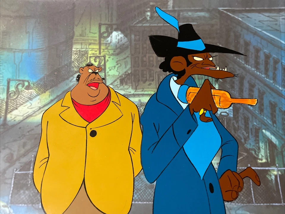 COONSKIN 动画 Cel 动漫电影 1970 年代 Ralph Bakshi 制作 Art Cels I22 — 第 2/4 张图片
