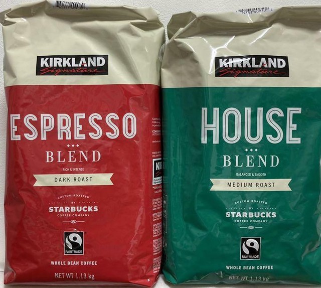 Kirkland Starbucks Coffee Beans 2 Types eBay