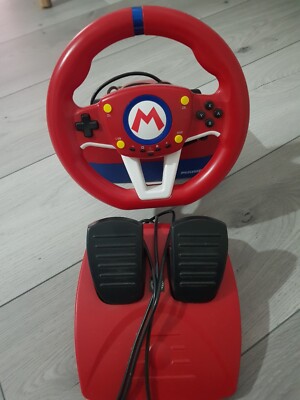 HORI Mario Kart Racing Wheel Pro Mini Lenkrad - Rot/Blau