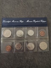 COIN SET FDC BELGIQUE 1978 LEGENDES FRANCAISES ET FLAMANDES / COFFRET UNC