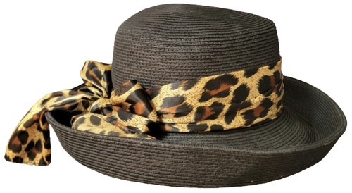 TOUCAN Collection New York Wool Felt Hat with fabric floral  display picture 1