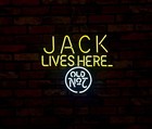 New Listing18"x14" Jack Lives Here Whiskey Beer Restaurant Wall Decor Neon Light Sign