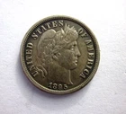 1895-S BARBER DIME  10C SILVER SAN FRANCISCO MINT NICE KEY DATE COLLECTOR COIN