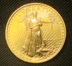 1986 Walking Liberty 1/10 oz Fine Gold
