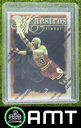 Michael Jordan 1996-97 Topps Finest Silver Chicago Bulls #127