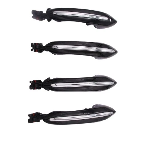 Comfort Access Exterior Door Handle w/Led Light Fit for BMW 535i 550i 520i 528i - Image 3 of 4