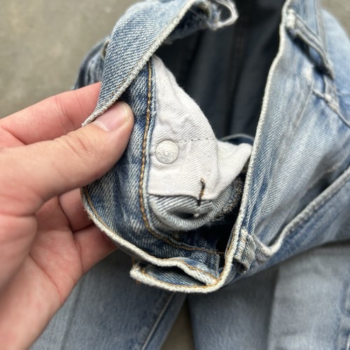 Vintage 70s Levi's 501xx Redline Selvedge Single Stitch Denim Jeans Tagged 29x36 - Picture 9 of 9