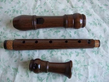 Fehr Alto / Treble Recorder, Baroque, Rosewood, no Signs of Use