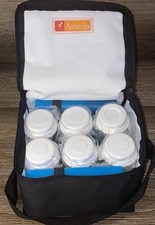 Ameda Cool Carry Breast Milk Storage System Portable Cooler Bottles Tote