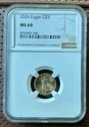 2026 $5 American Gold Eagle Coin 1/10 oz NGC-MS69