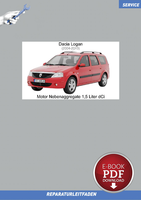 PDF Dacia Logan (2004-2013) Reparaturanleitung Motor Nebenaggregate 1.5L Dci
