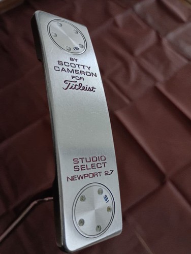 Scotty Cameron Studio Select port 2.7 Mallet Putter Stainless Steel 34"