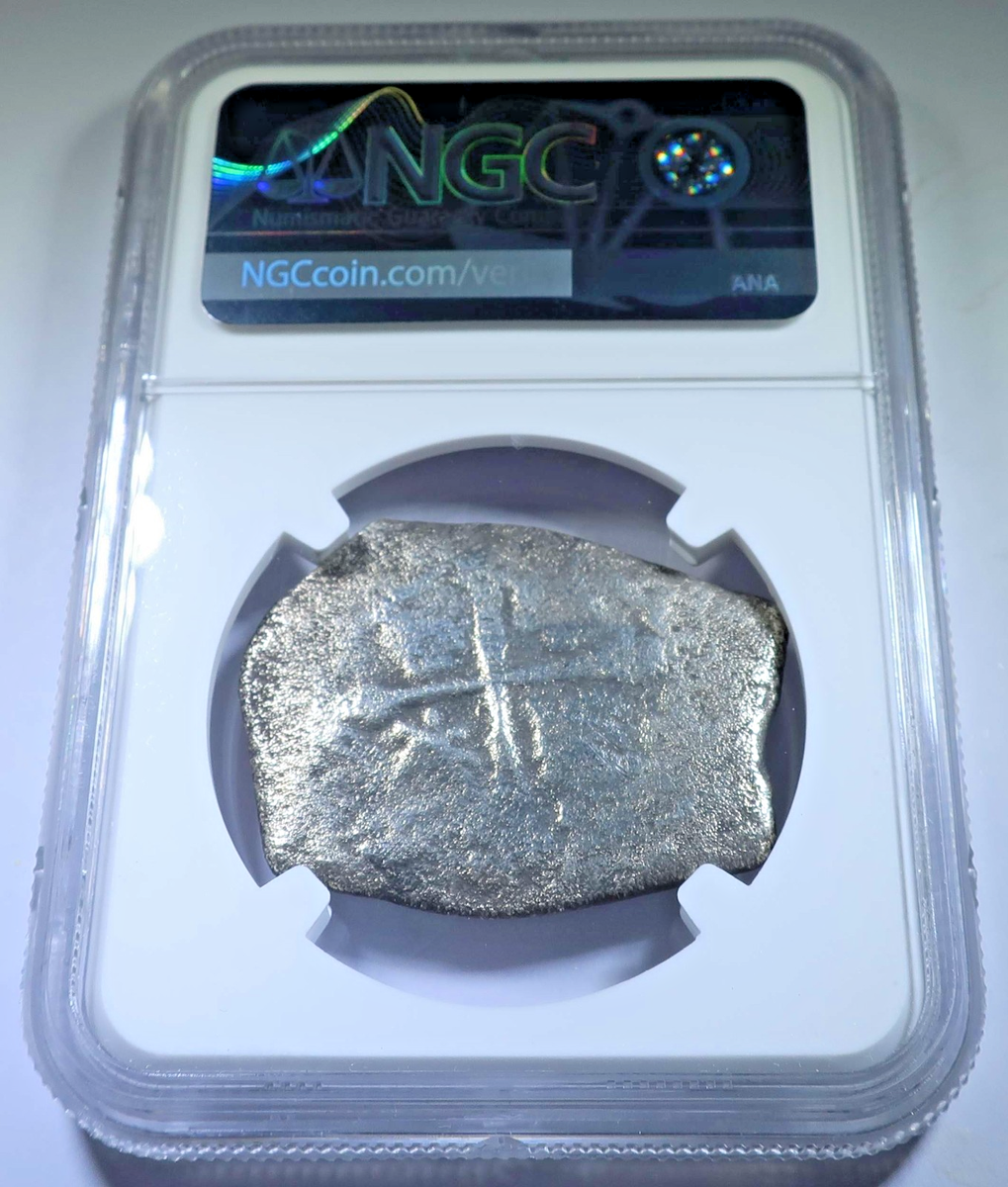 NGC 1715 Fleet Shipwreck 1700-15 Mexico 8 Reales Spanish Pirate