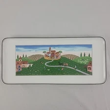 Villeroy & Boch Naif Platter Serving Tray Dish 13.5" Laplau Appears Unused GUC