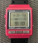 Seiko S521 402B RC-4500 PC Datagraph vintage digital japan made watch