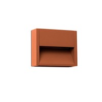 Outdoor LED Wandleuchte Grada 157 3W, 3000K, IP54, Rostbraun