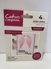 CC1 Crafters Companion Elements Angel Wings 4pc Die Set New