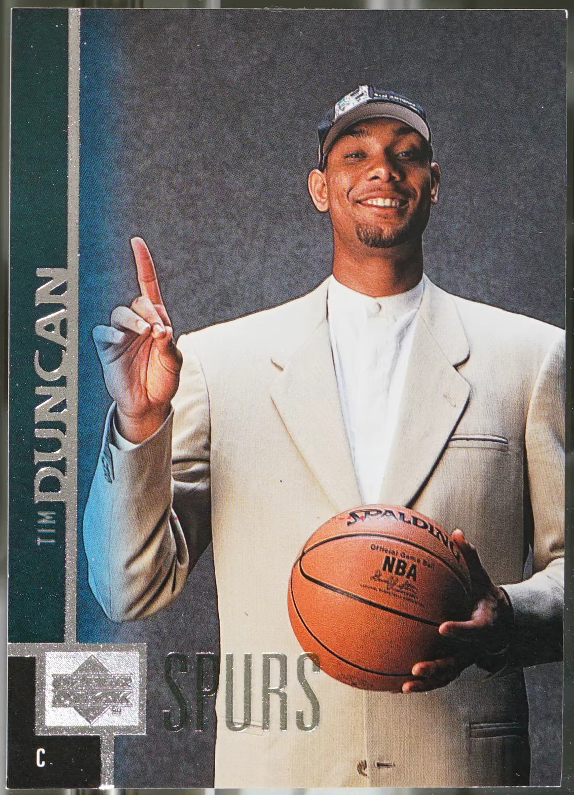 1997-98 Upper Deck Basketball Tim Duncan #114 EX