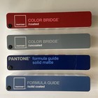New ListingPantone Lot of 4 Formula Guide Solid Matte Coated Color Bridge /Uncoated /Coated