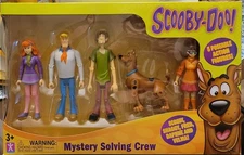 RARE 2011 Scooby-Doo Mystery Mates Solving Crew 5" Action Figure Collection NIB