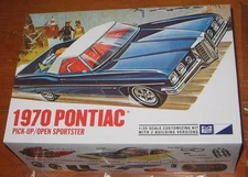 MPC Round 2 1970 Pontiac Bonneville Convertible Kit #840 Unbuilt in Box 70