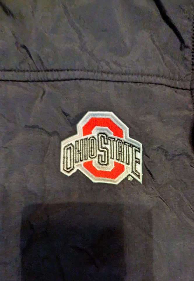 Columbia Ohio State Fleece Jacket Mens Mens Medium Full Zip College Football OSU - Image 3 of 4
