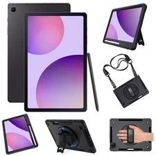 Samsung Galaxy Tab S6 Lite 10.4" Android Tablet + 10.4" Case Bundle