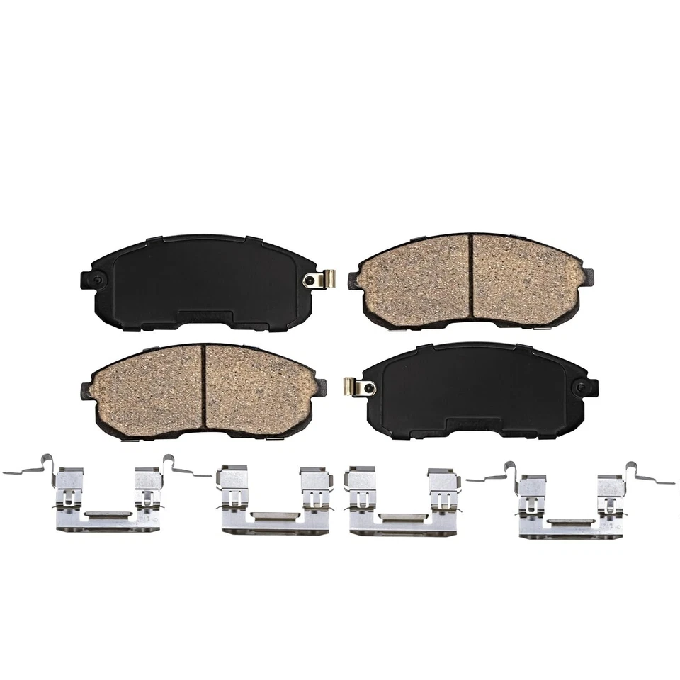 Front & Rear Ceramic Brake Pads For Nissan 350Z Juke Sentra Altima Brake Pad Kit - Image 2 of 3