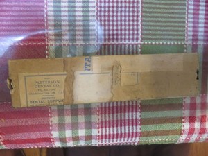 Patterson Dental Co. Oklahoma City Dental Supplies Cardboard Box