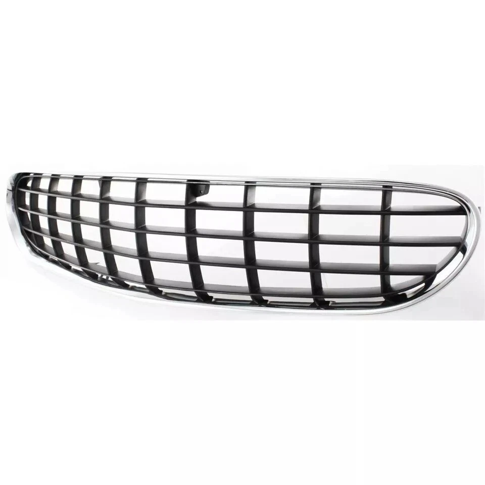 New For 2001-2003 Grille Chrysler Sebring Front Chrome Shell With Gray CH1200263 Foto 4 de 4