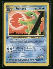 Neo Discovery Politoed (27) 1st edition #27/75 (Contender for a P S A 10) on eBay