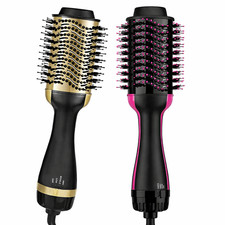 4-in-1 Hot Air Brush   Dryer, Volumizer, Curler  Straightener   1000W