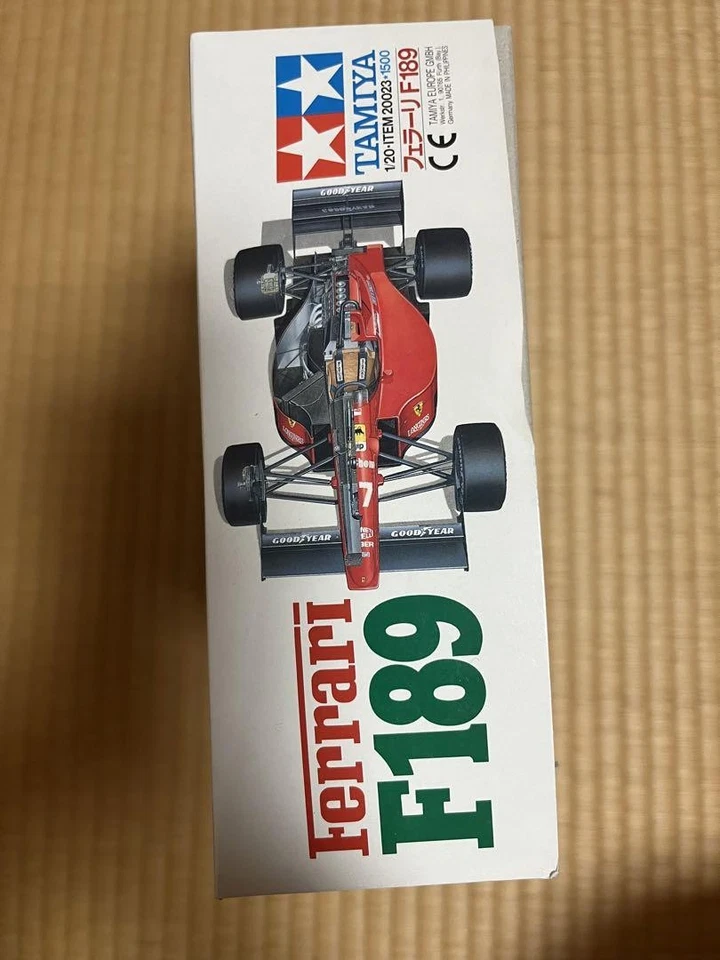Tamiya 1/20 Ferrari F189 Early Version F1 Car Model Kit n.23 Grand Prix Japan - Immagine 2 di 4