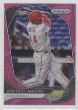 2020 Panini Prizm Tier II Mega Box Pink Prizm Aristides Aquino #140 0n3s