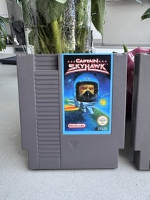 Nintendo NES Game Bundle: Teenage Mutant Hero Turtles 1 & II + Captain Skyhawk